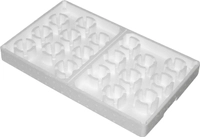 Blomsterbrett, vanningsbrett, 18 hull / 6 cm (rund)